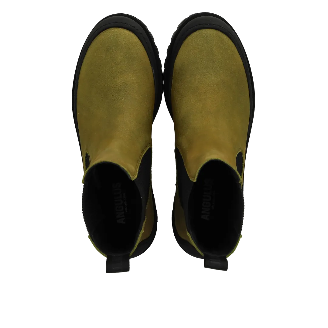Angulus chelsea boot nubuck semelle épaisse