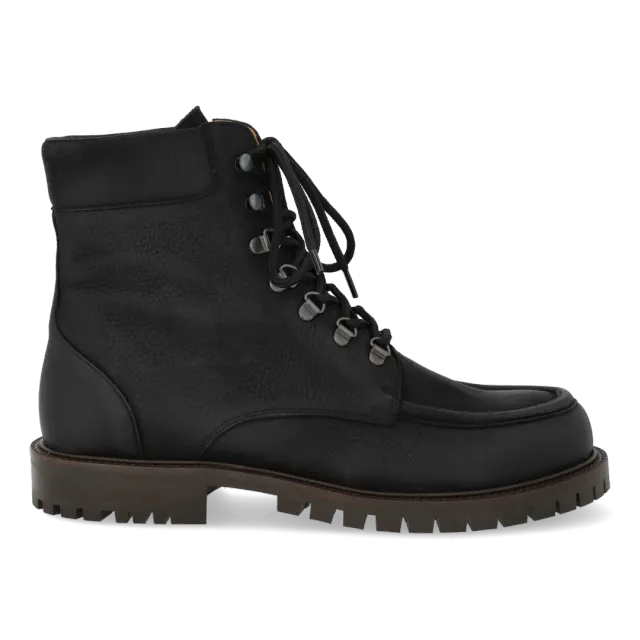 Angulus boot homme à lacets semelle track cuir