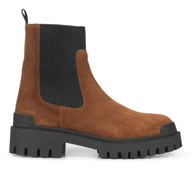 Angulus boots chelsea cuir élastique crantée
