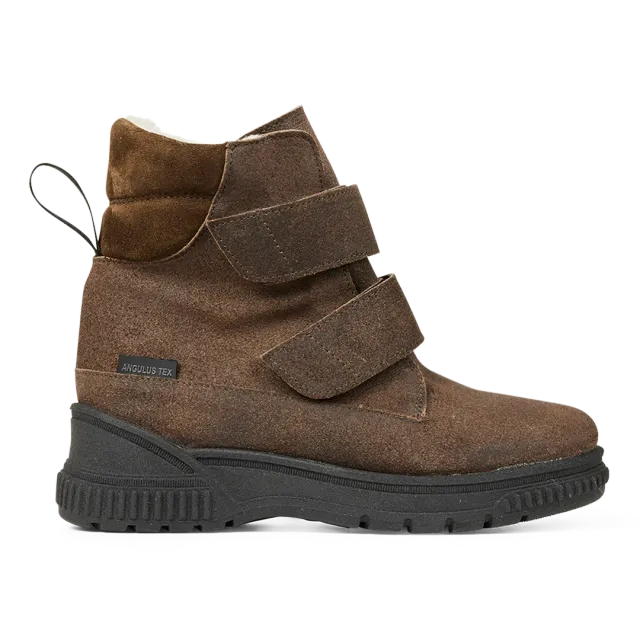 Angulus Tex boots impermeable velours fourrure laine