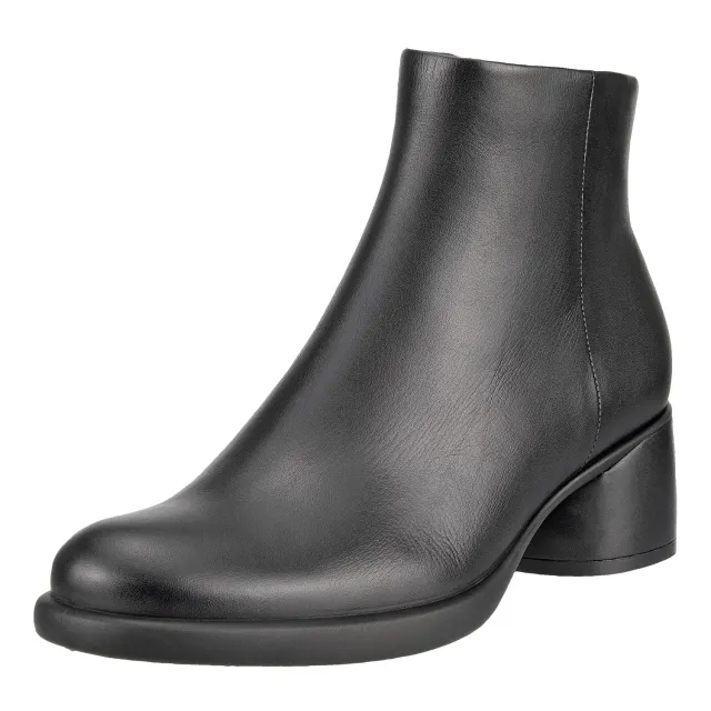 ECCO Sculpted LX 35 bottine femme cuir talon 35 mm noire