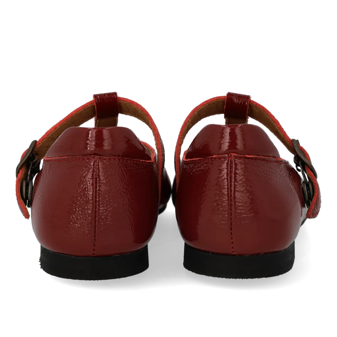 Angulus babies cuir cœur ajouré bride T enfant