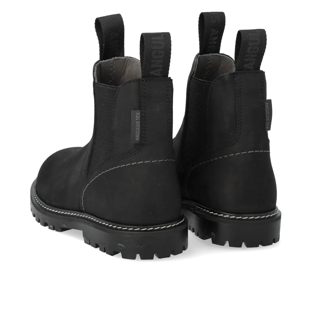 Angulus boots chelsea tex enfant cuir huilé