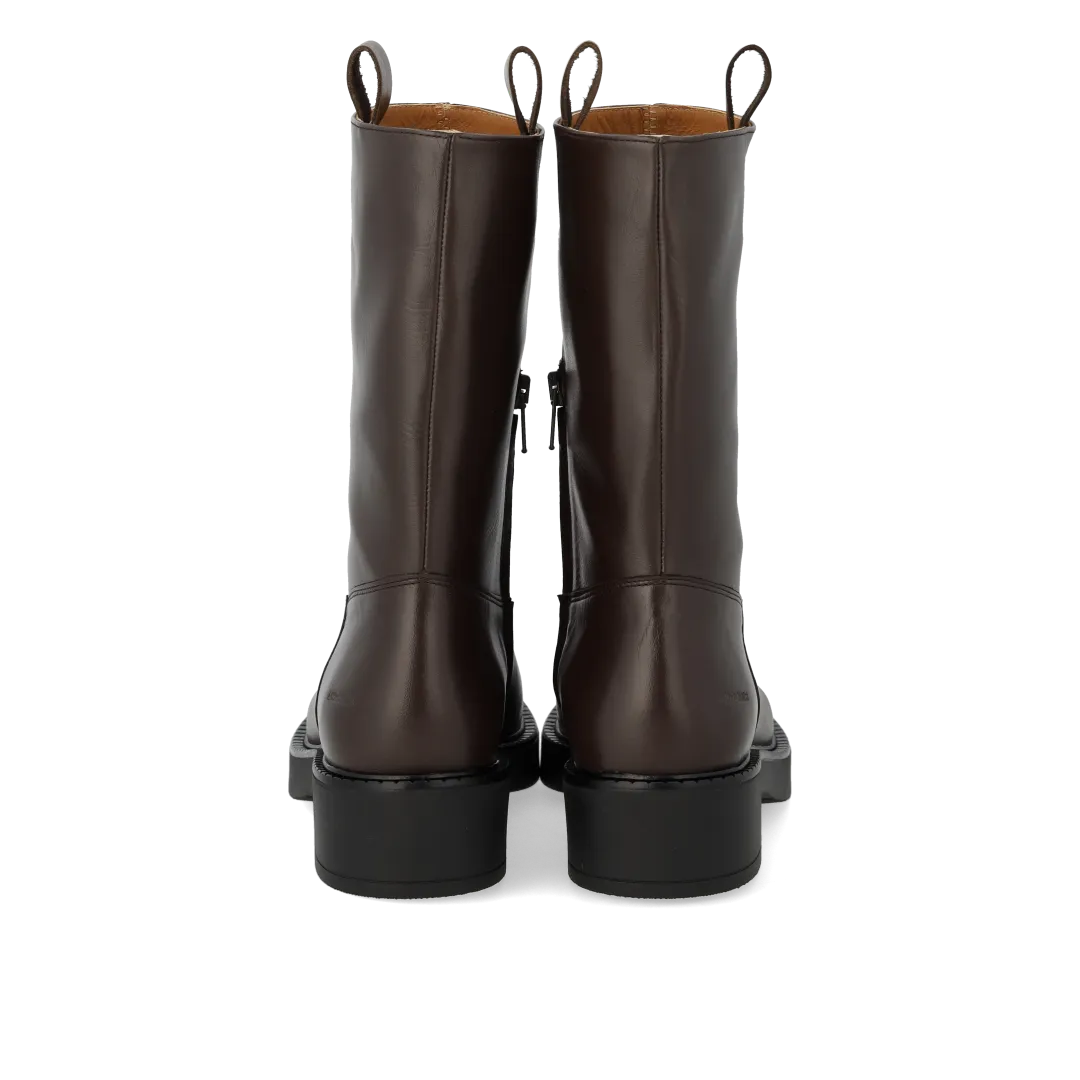 Angulus Chunky boot bottines à tige mi-haute en cuir