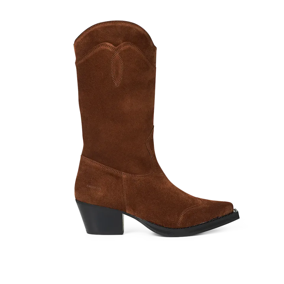 Angulus santiag cuir zip talon 5,5 cm