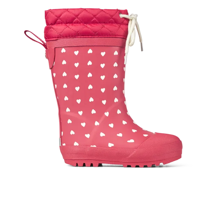 Angulus bottes pluie caoutchouc doublure laine