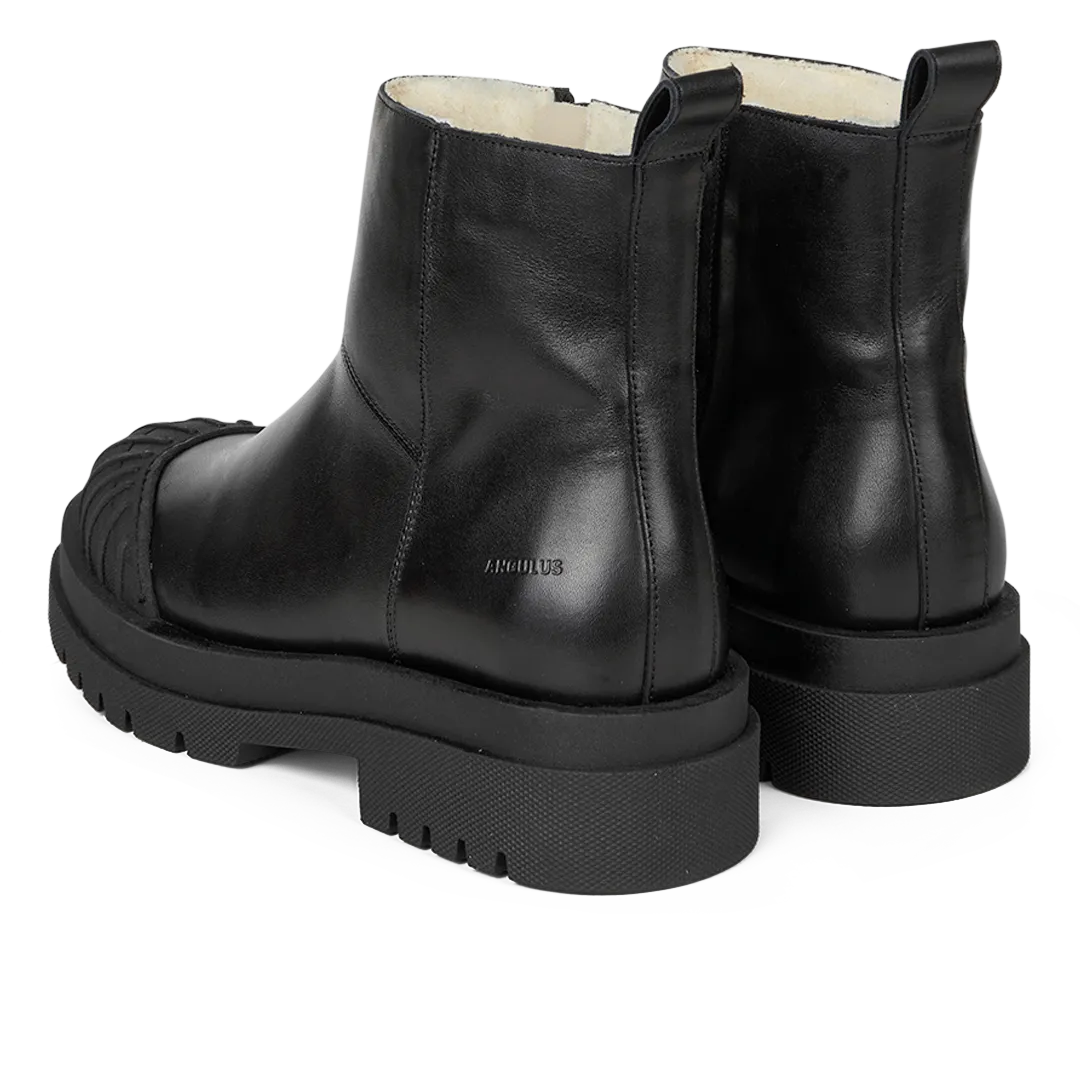 Angulus boot hiver cuir doublure laine