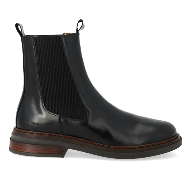 Angulus bottines Chelsea cuir à élastiques