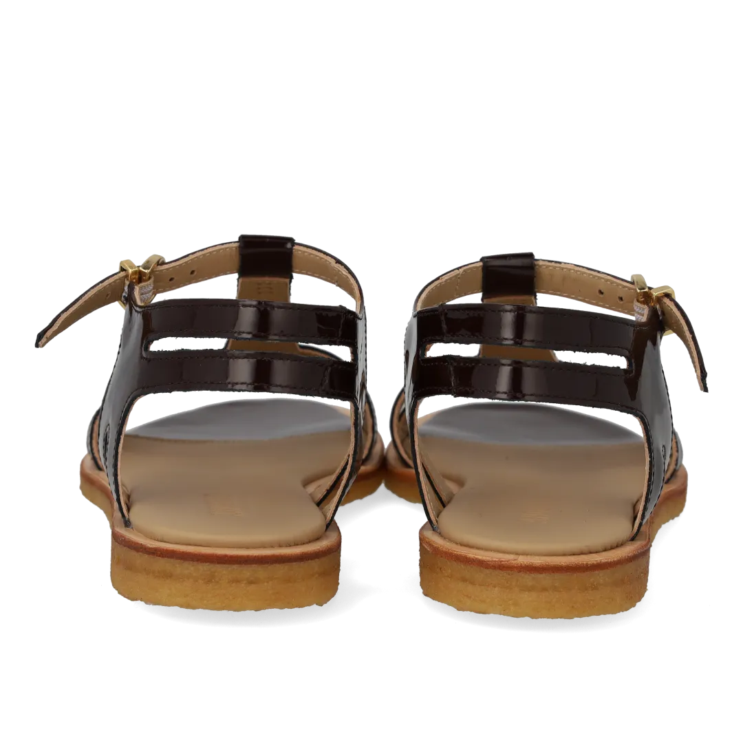 Angulus sandale cuir bride cheville classique