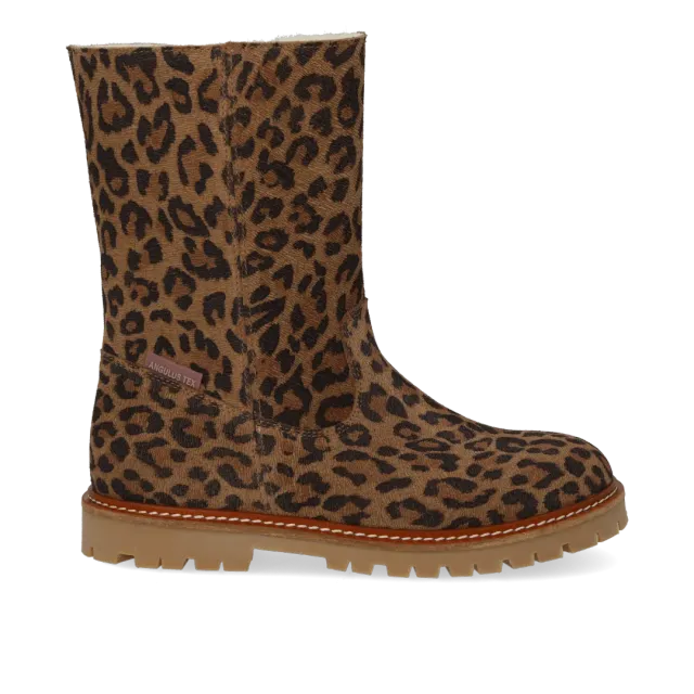 Angulus TEX boots daim mi-hautes laine mérinos enfant