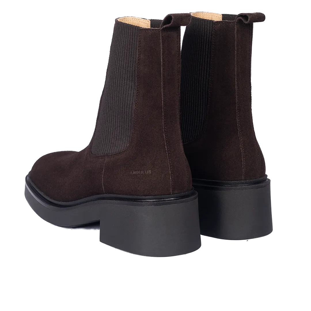 Angulus bottine Chelsea en cuir à élastiques