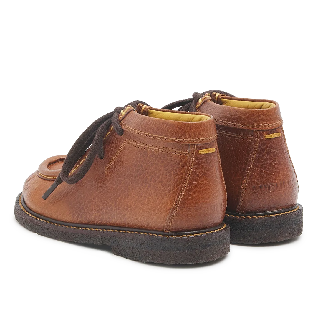 Angulus 120 ans chaussure à lacets cuir enfant