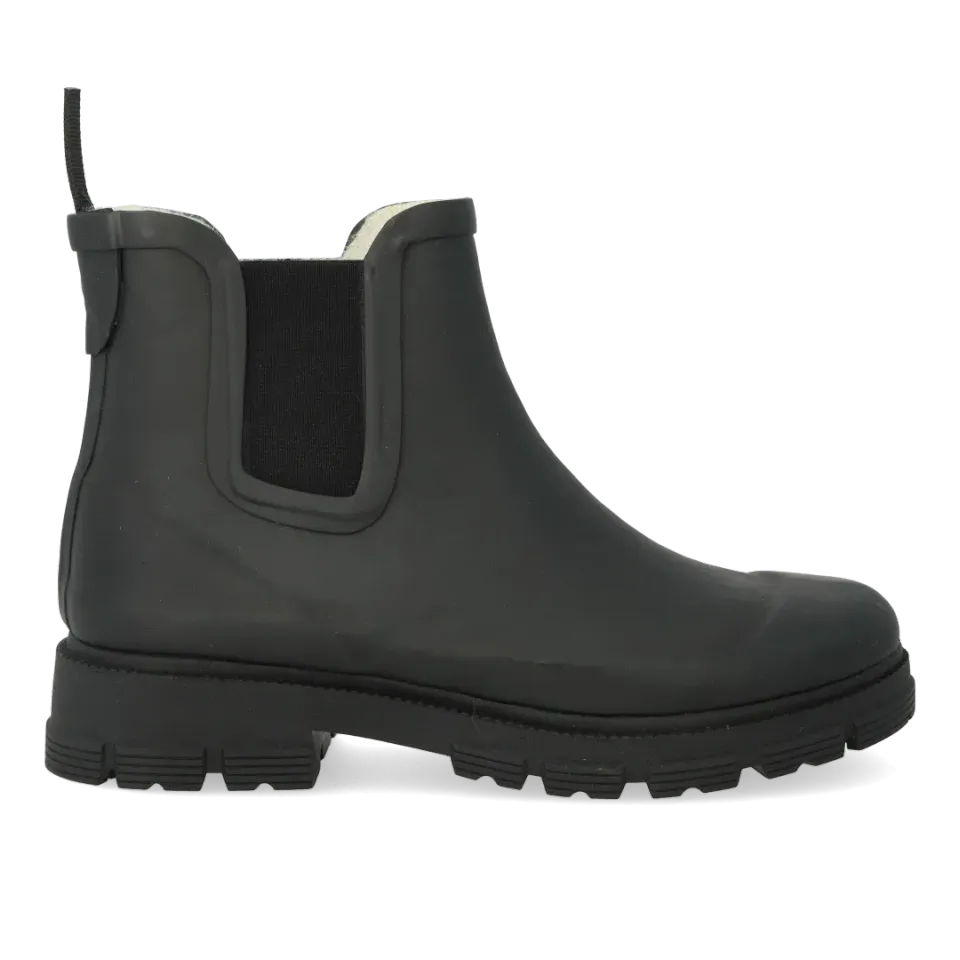 Angulus bottes de pluie doublées en laine imperméables