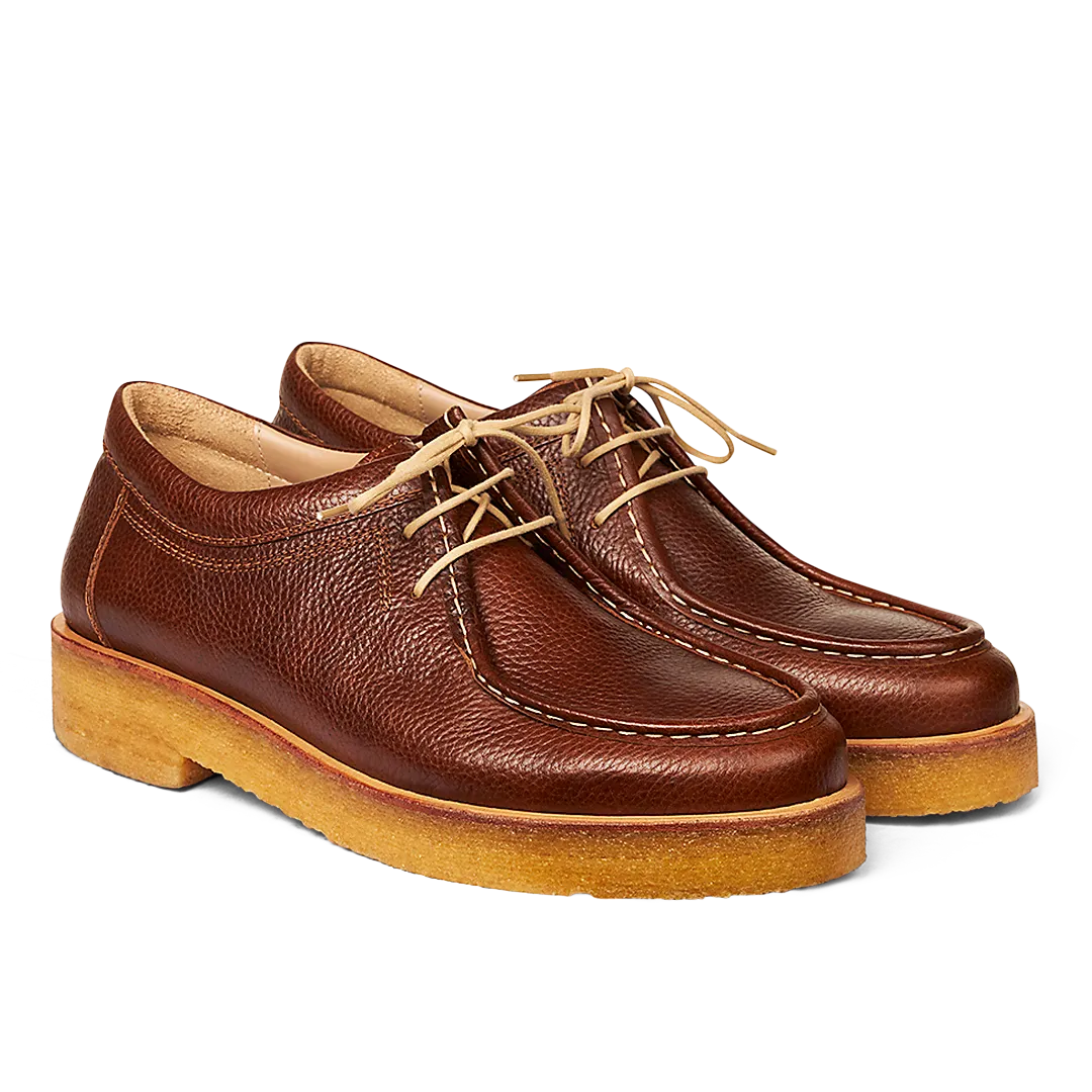 Angulus Casual chaussure à lacets cuir cousu enfant
