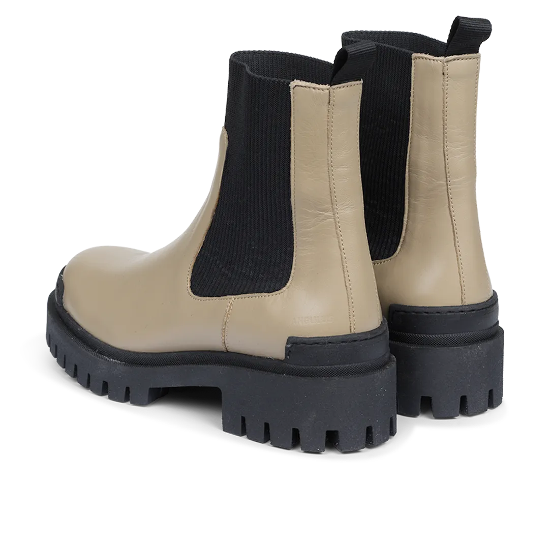 Angulus Chelsea bottine à élastique, semelle crantée noire