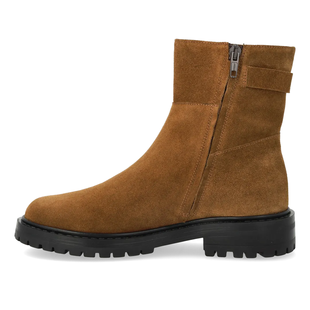 Angulus bottines à boucle décorative en cuir