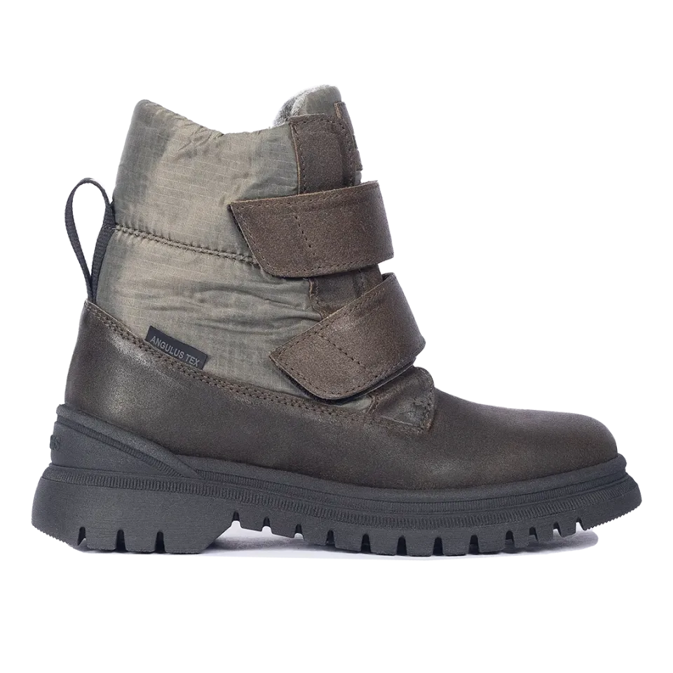 Angulus TEX Bottine Velcro Logo Imperméable Enfant