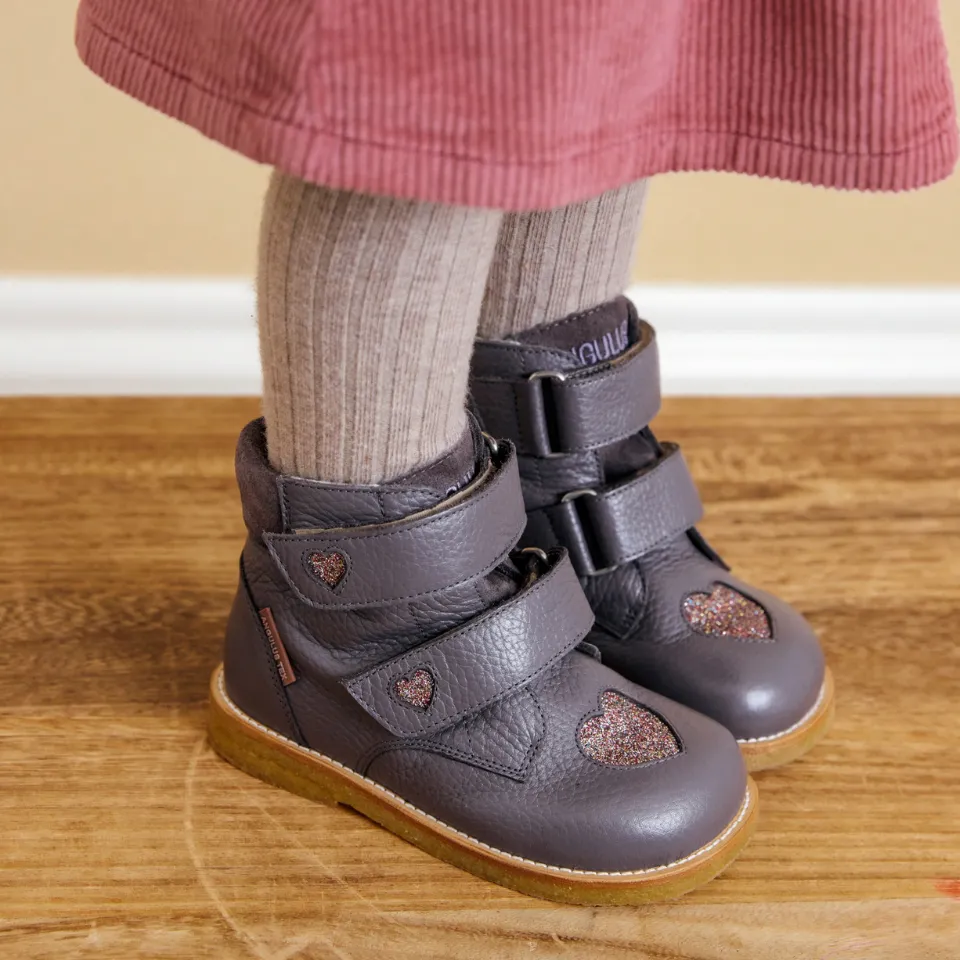 Angulus TEXboot bottes à cœurs pailletés