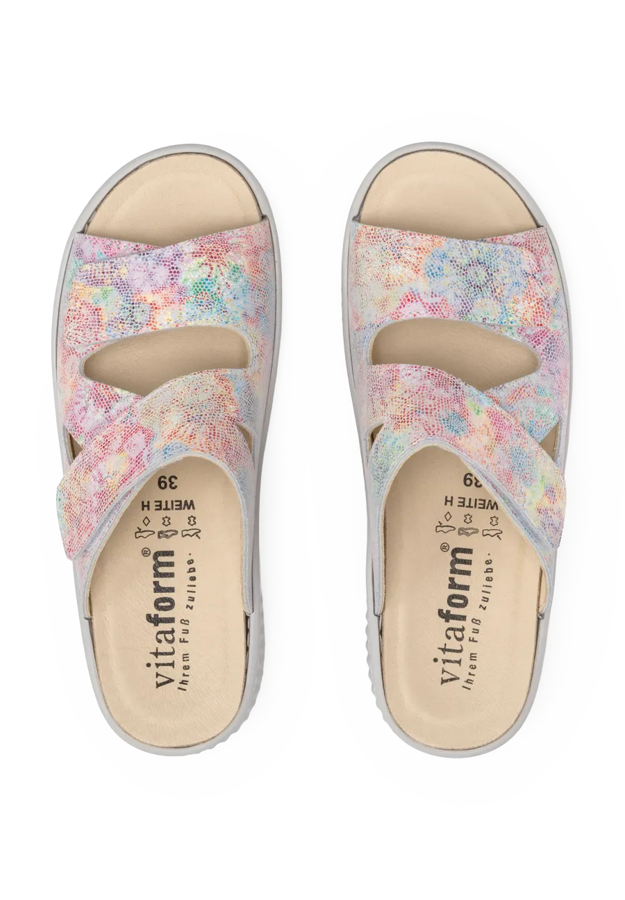 Vitaform Mules cuir femme liège D2.5