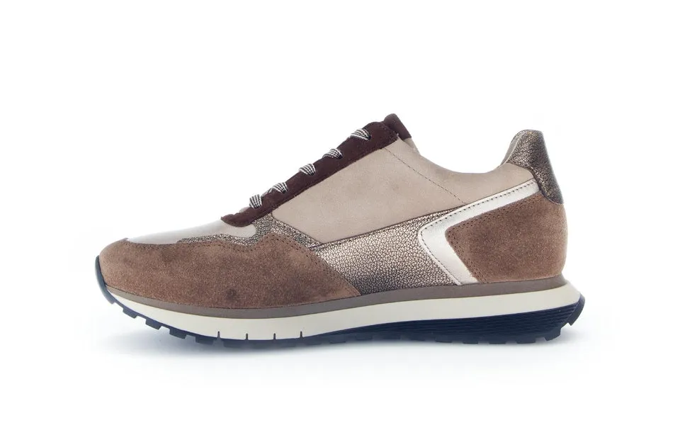 Gabor Comfort baskets daim cuir zip largeur H
