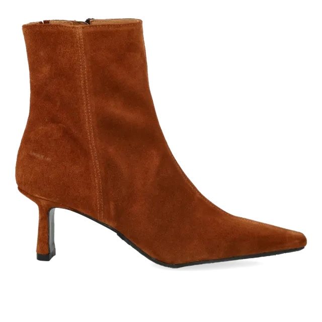 Angulus Sculptural bottines pointues talon 6 cm zip