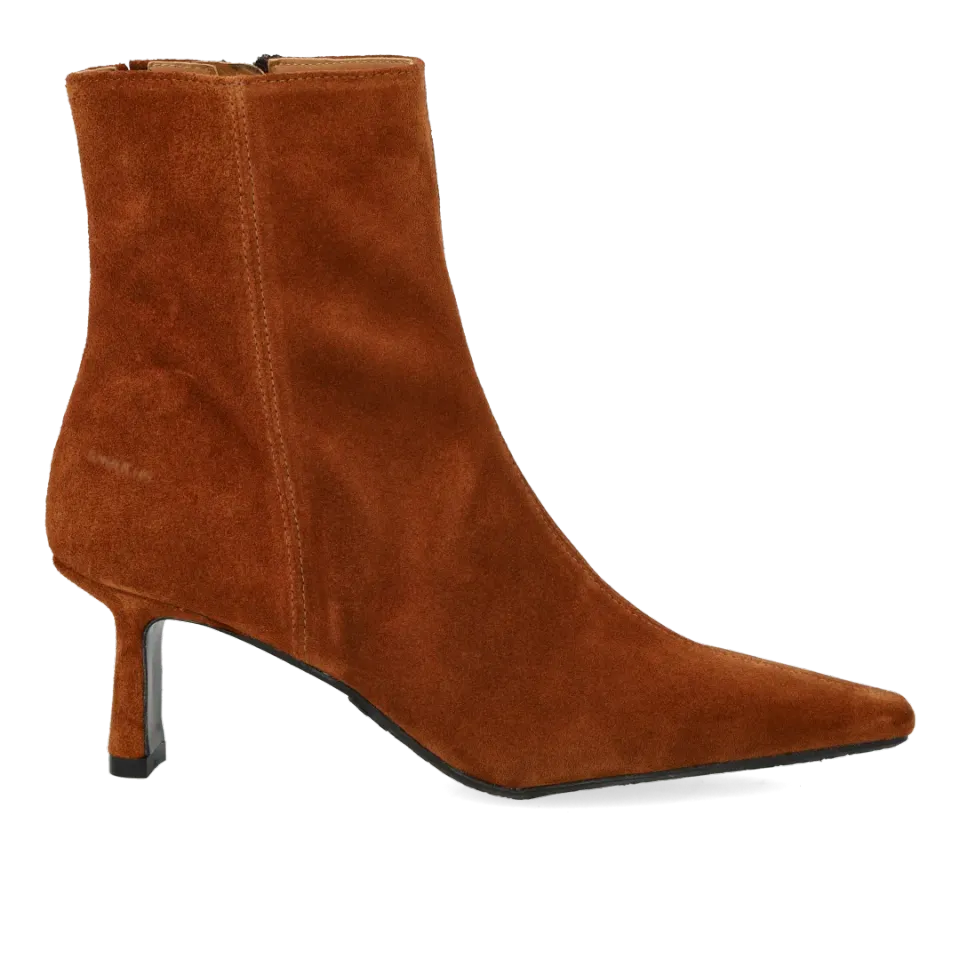 Angulus Sculptural bottines pointues talon 6 cm zip