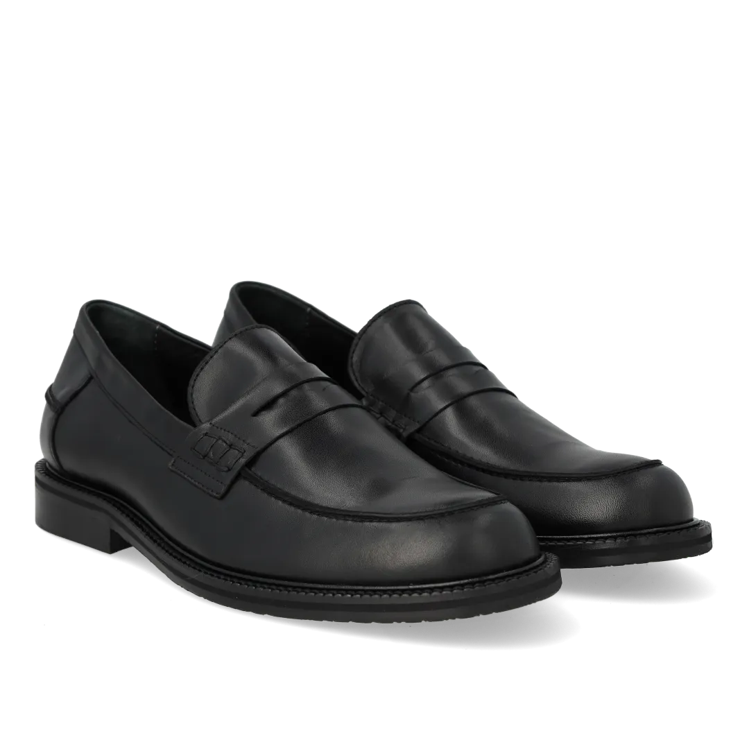 Angulus mocassins Penny cuir