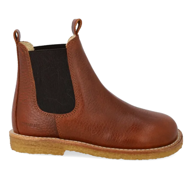 Angulus chelsea boots cuir enfant semelle crêpe