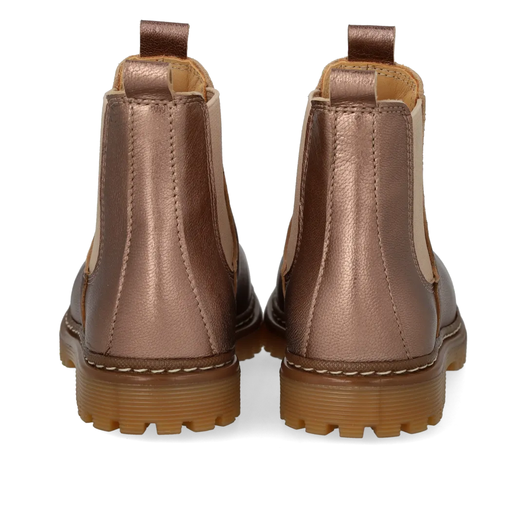 Angulus Chunky Chelsea bottines enfant en cuir