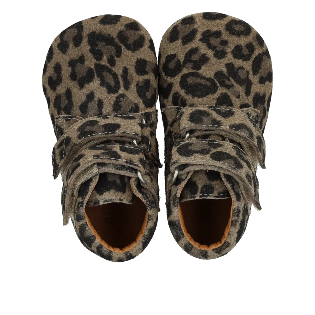 Angulus chaussures pré-marche en cuir souple à scratch