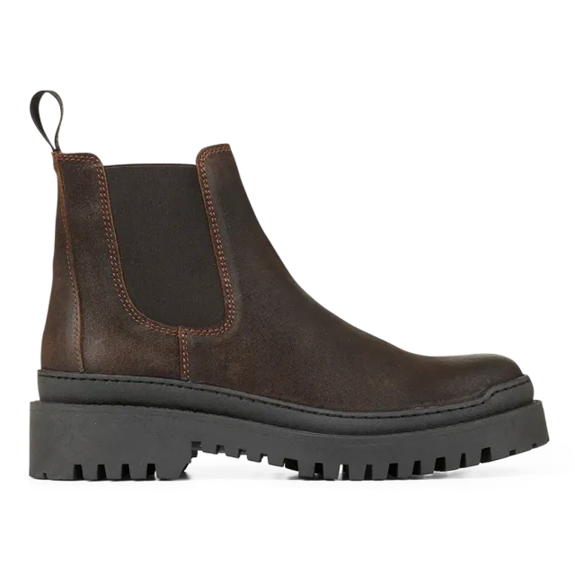 Angulus Chelsea Boot cuir split semelle track