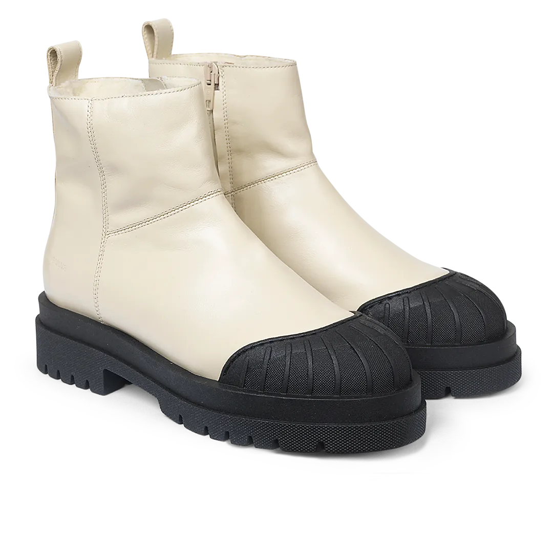 Angulus bottes d’hiver en cuir doublées de laine