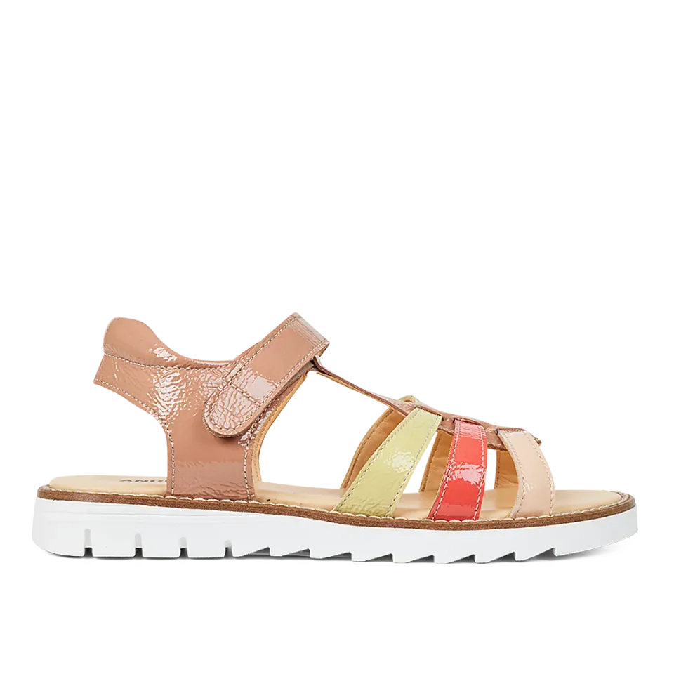 Angulus sandale cuir bride en T scratch