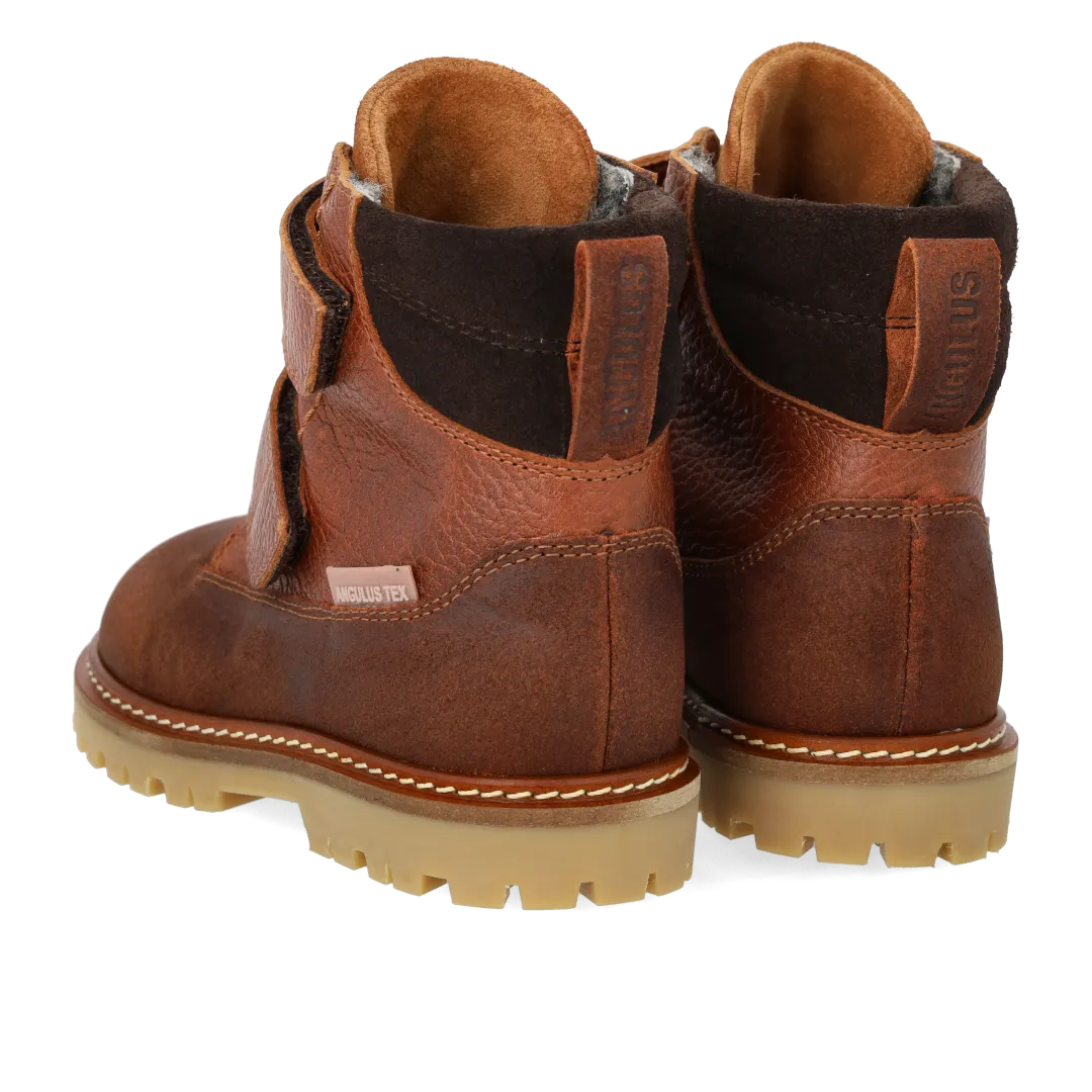 Angulus bottine TEX enfant à velcro laine mérinos