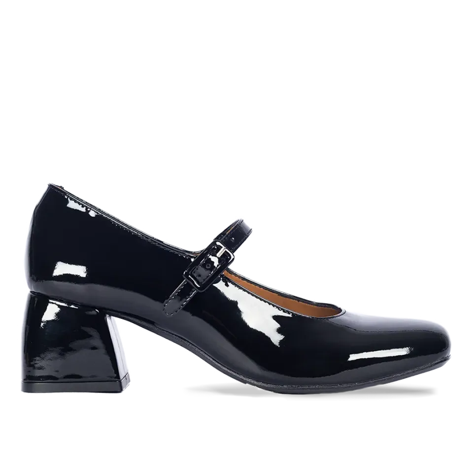 Angulus mary jane vernis talon sculpté 5 cm