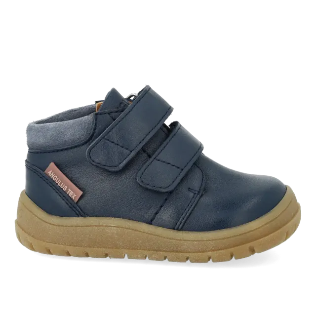 Angulus TEX bottine cuir scratch enfant imperméable