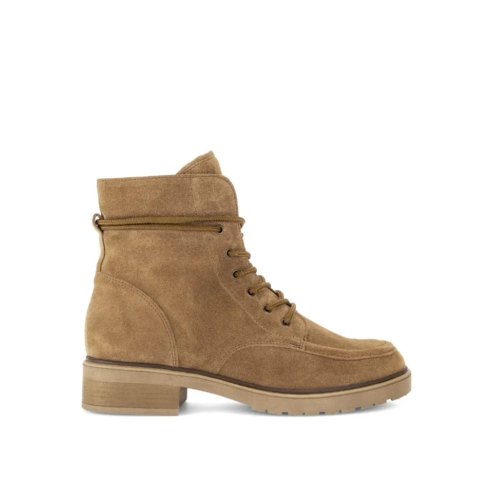 Gabor Comfort bottines marron daim largeur H