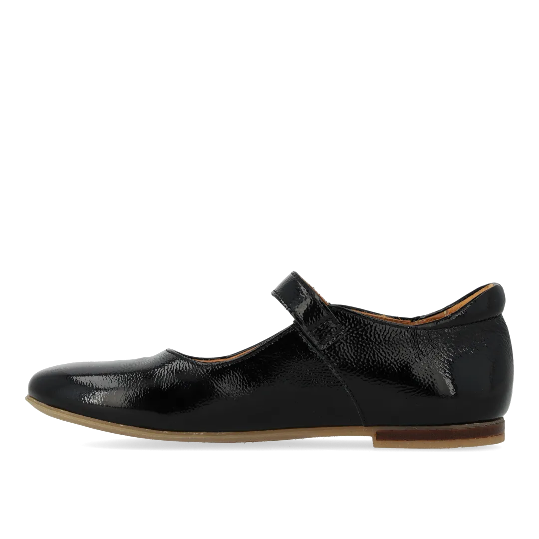 Angulus Ballerine cœur bride cuir enfant
