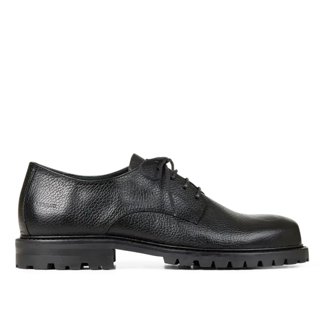 Angulus chaussure à lacets cuir semelle crantée