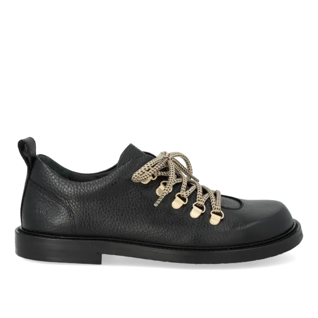 Angulus Chaussures à lacets en cuir Kentucky, largeur large
