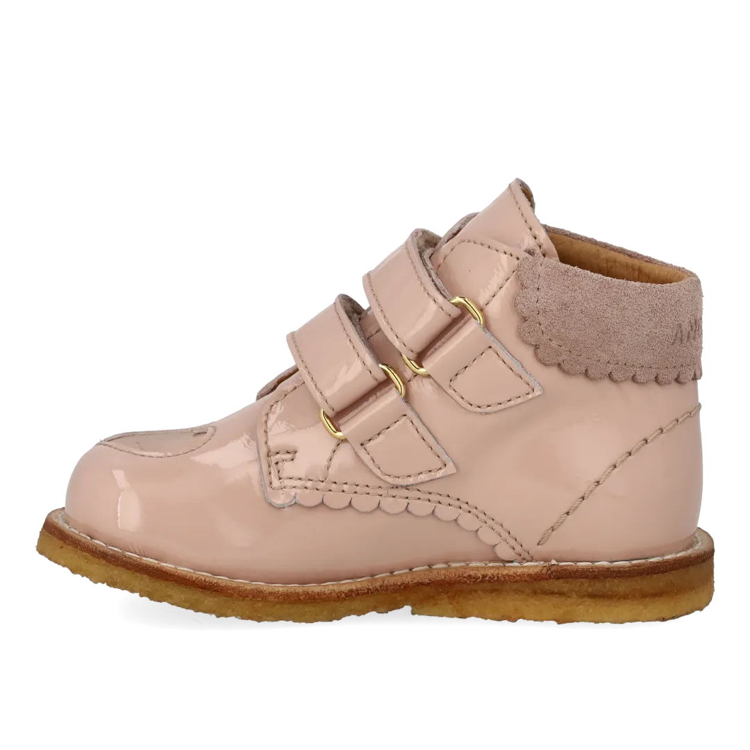 Angulus bottine scratch coeur verni enfant