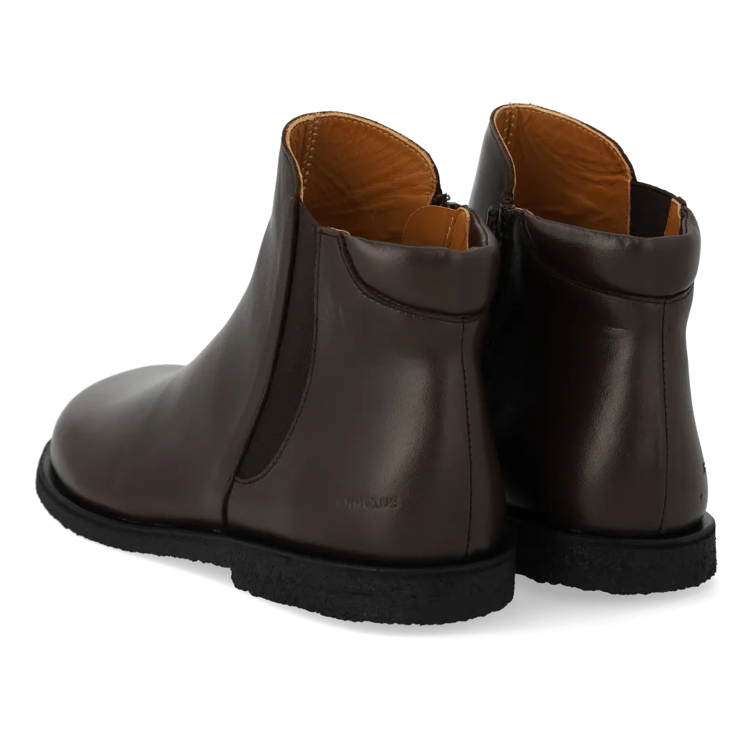 Angulus Boot with low shaft, Wide fit bottine en cuir large
