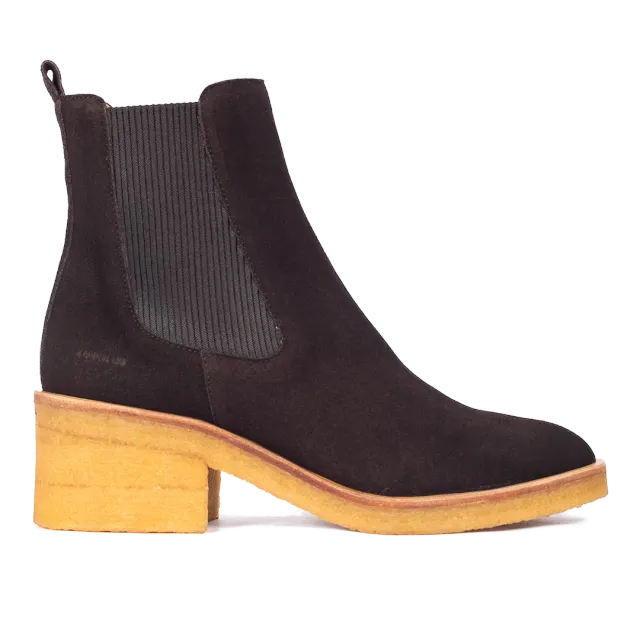 Angulus bottines Chelsea en cuir à élastiques