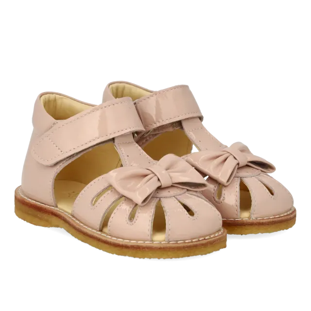 Angulus sandales bébé à nœud et fermeture velcro