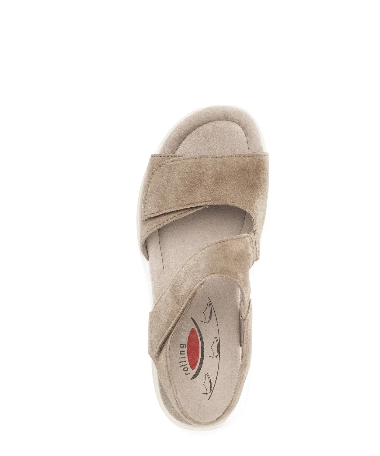 Gabor Comfort Rollingsoft sandales en daim