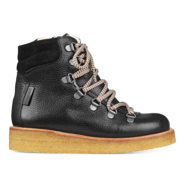 TEX bottines enfant à lacets et zip