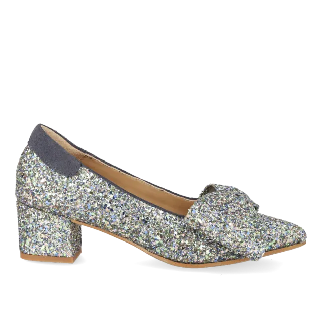 Angulus Bow pump escarpins à paillettes