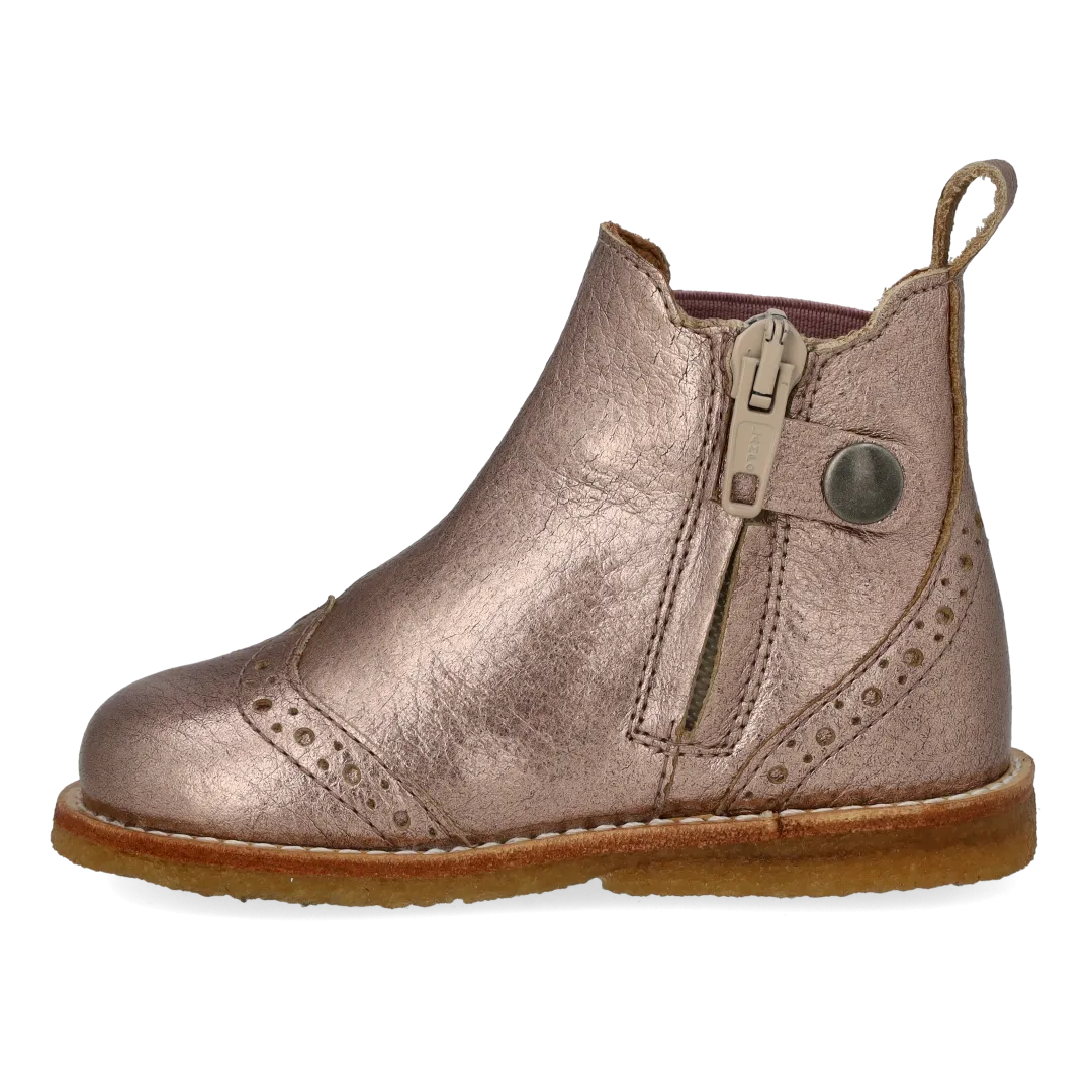 Angulus Classic boots chelsea cuir bébé zip