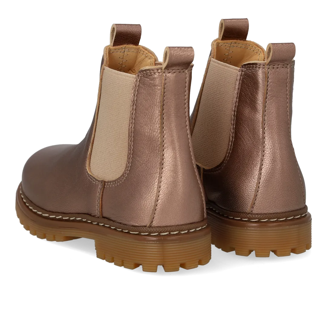 Angulus Chunky Chelsea bottines enfant en cuir