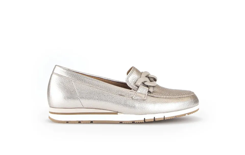 Gabor Comfort ballerines cuir métallisé